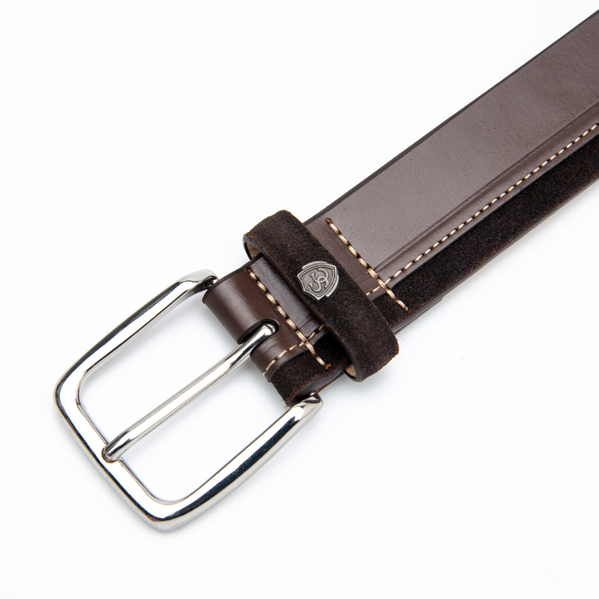 stitched patchwork leather belts