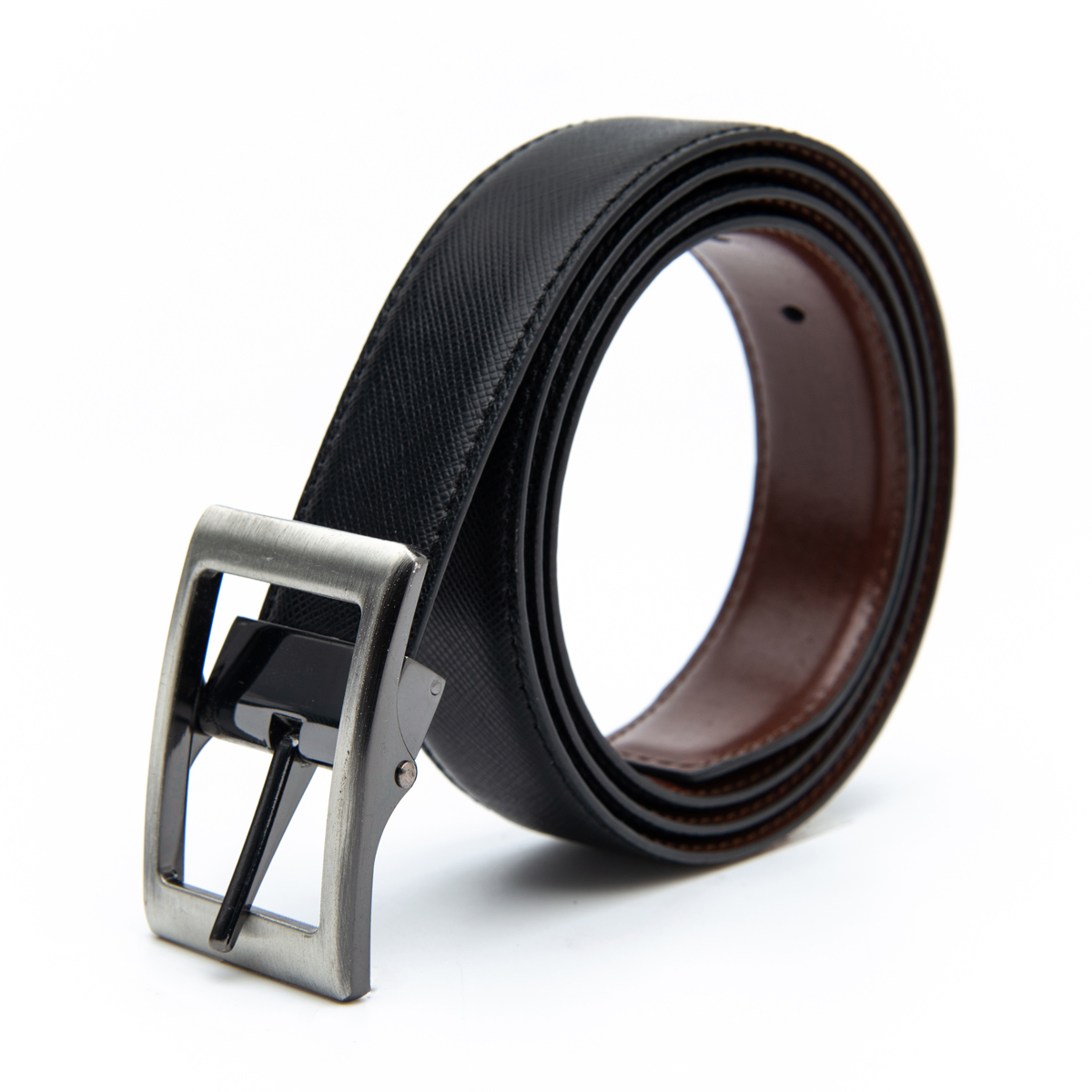 men's formal reversible leather belts