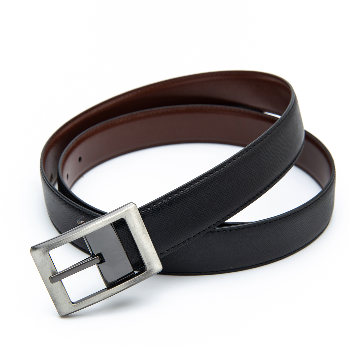 men's formal reversible leather belts