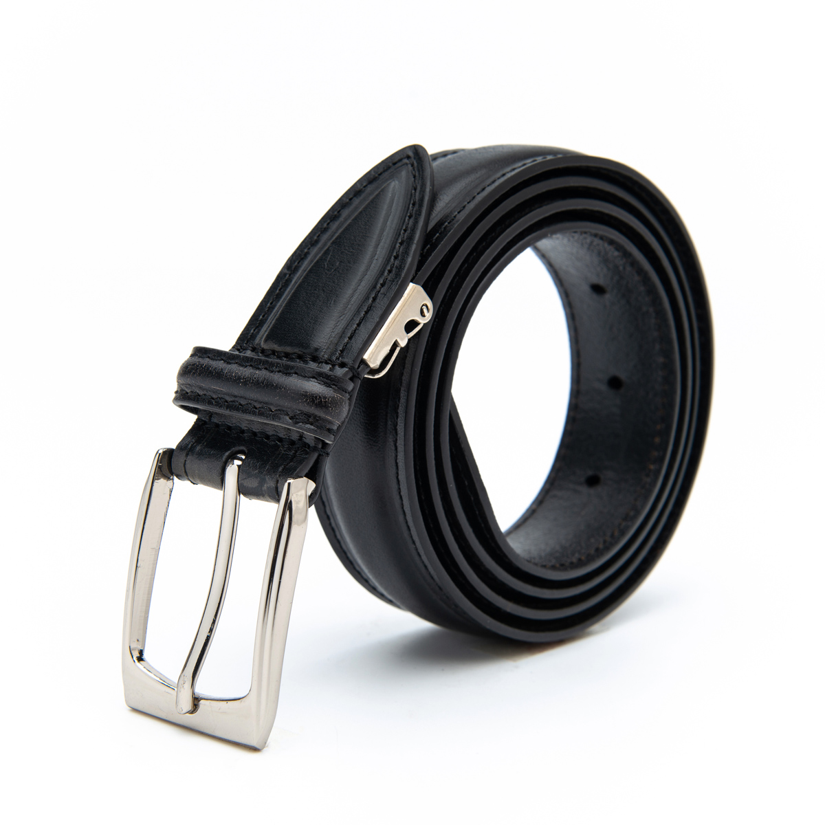 black genuine leather belts for men