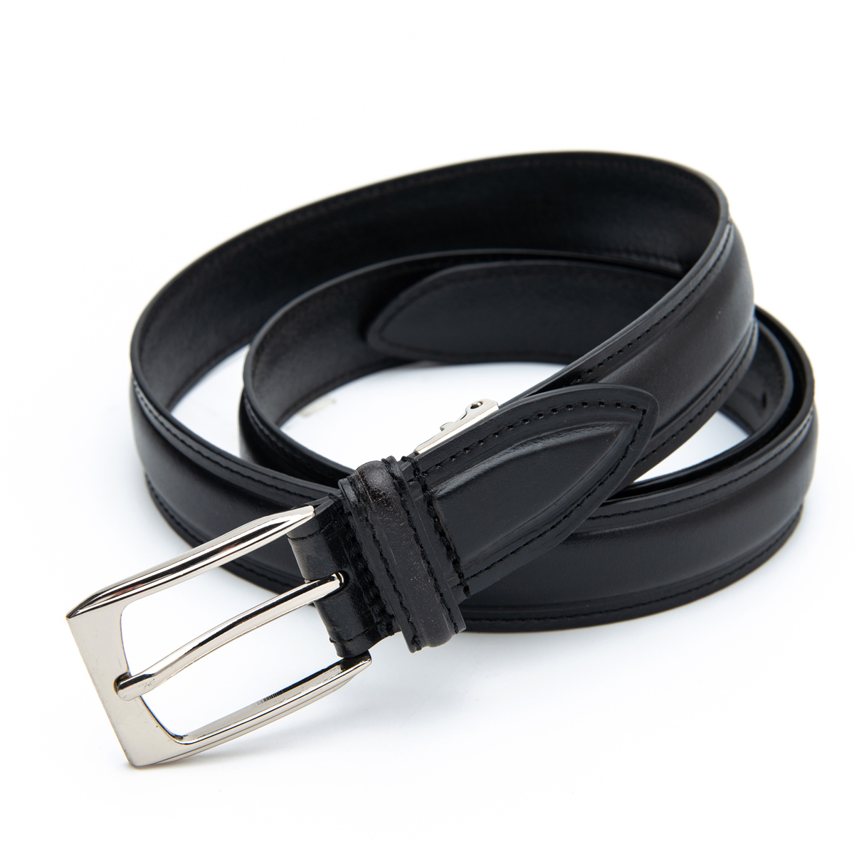 black genuine leather belts for men