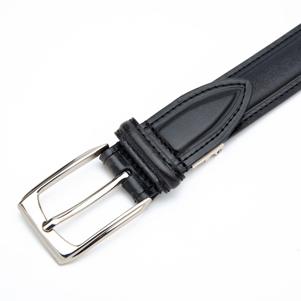 black genuine leather belts for men