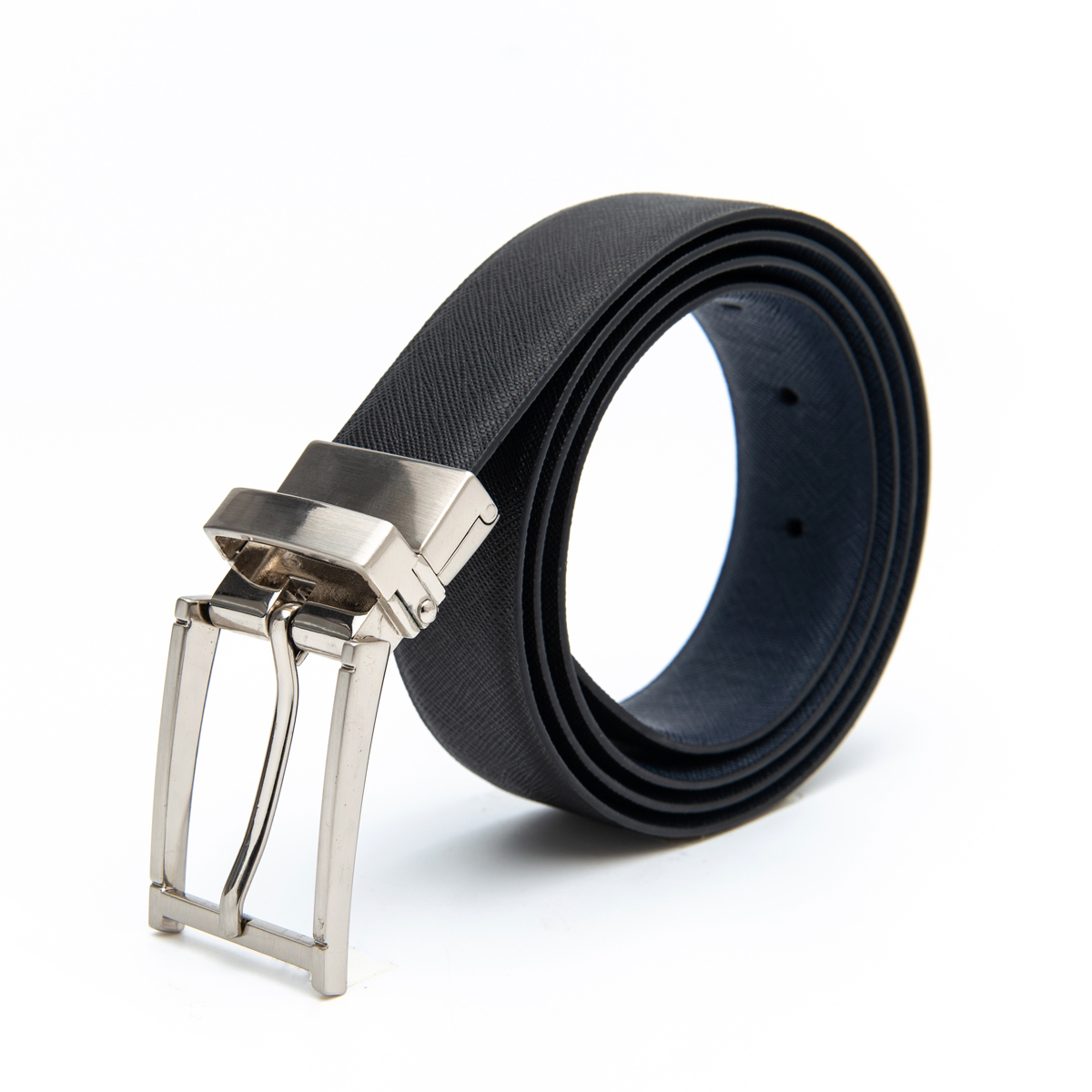 dress wear cowhide leather belt for men