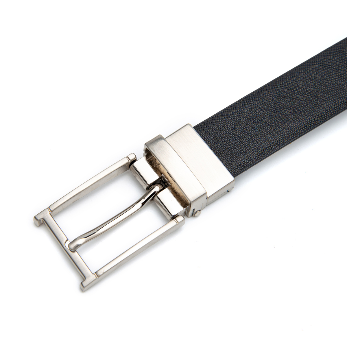 dress wear cowhide leather belt for men