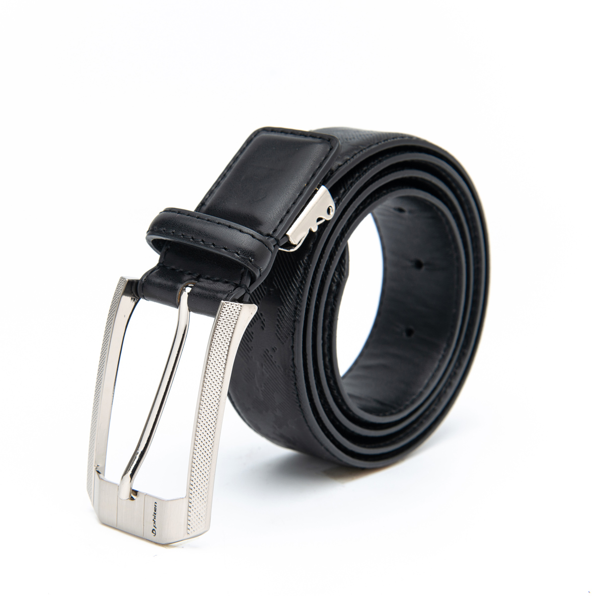 embossed genuine leather belts for men