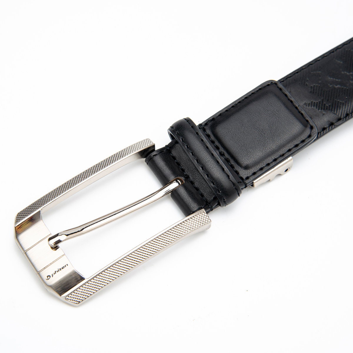 embossed genuine leather belts for men