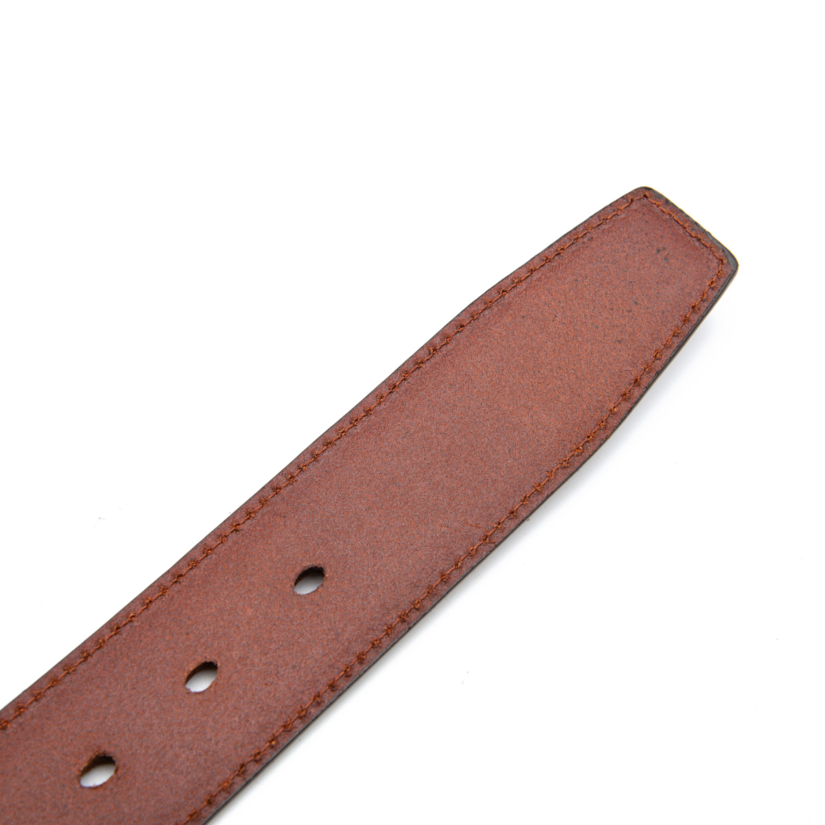 pin buckle cowhide leather belts