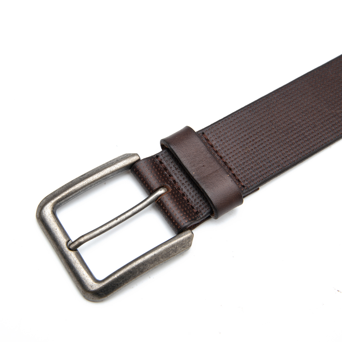 genuine leather belts with embossed pattern