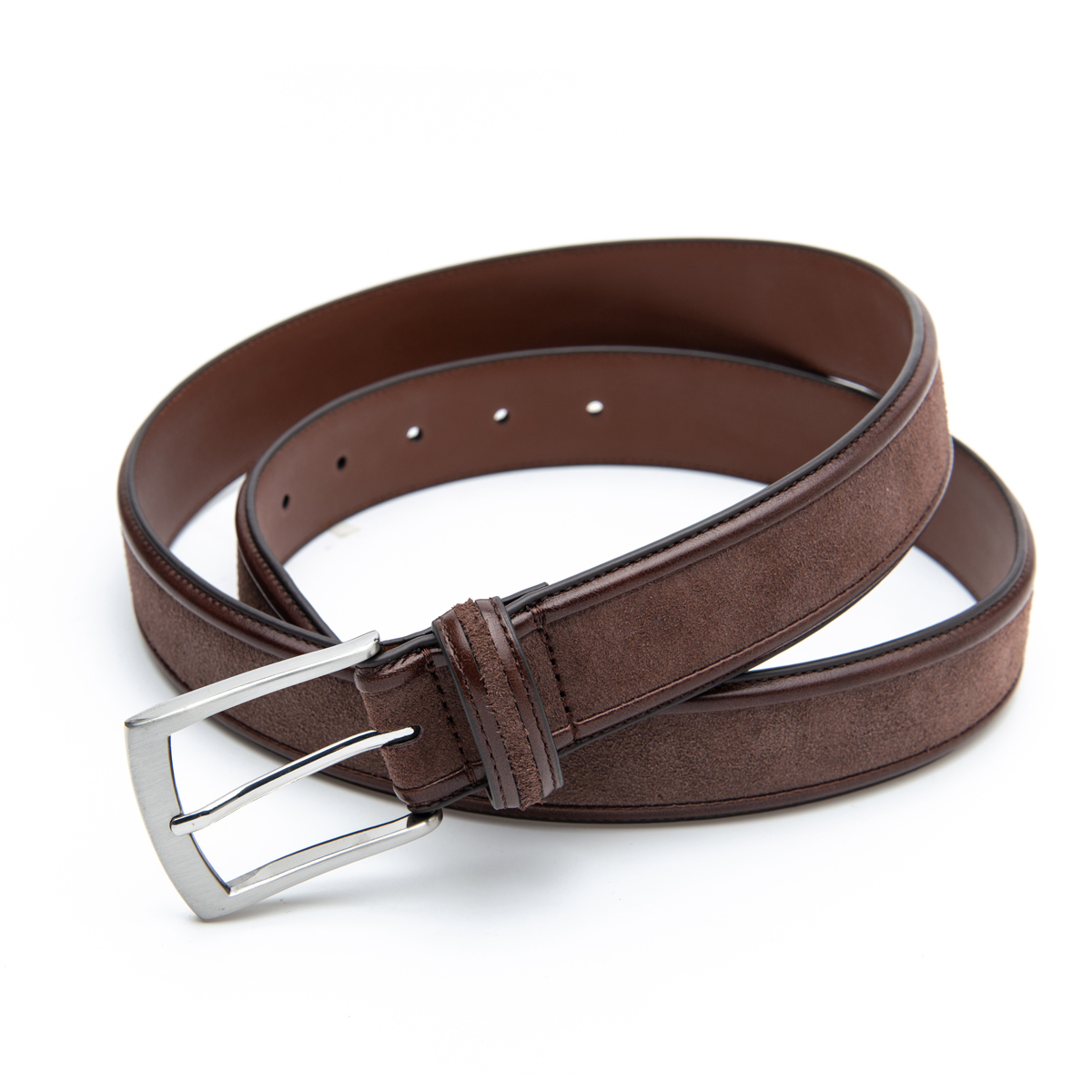 pin buckle men's casual leather belts