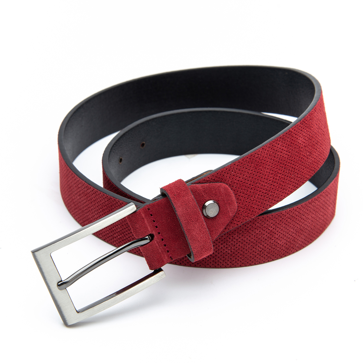 casual suede leather belts for men