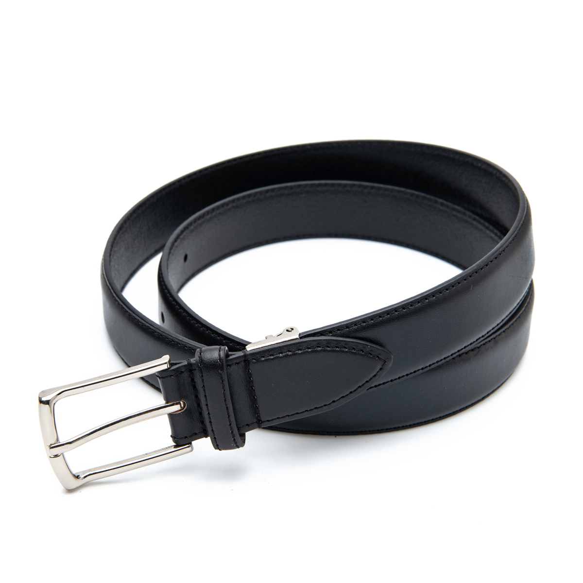 30mm wide casual full grain leather belts for men