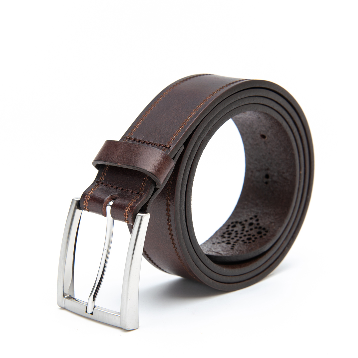 top layer cowhide leather belts for men