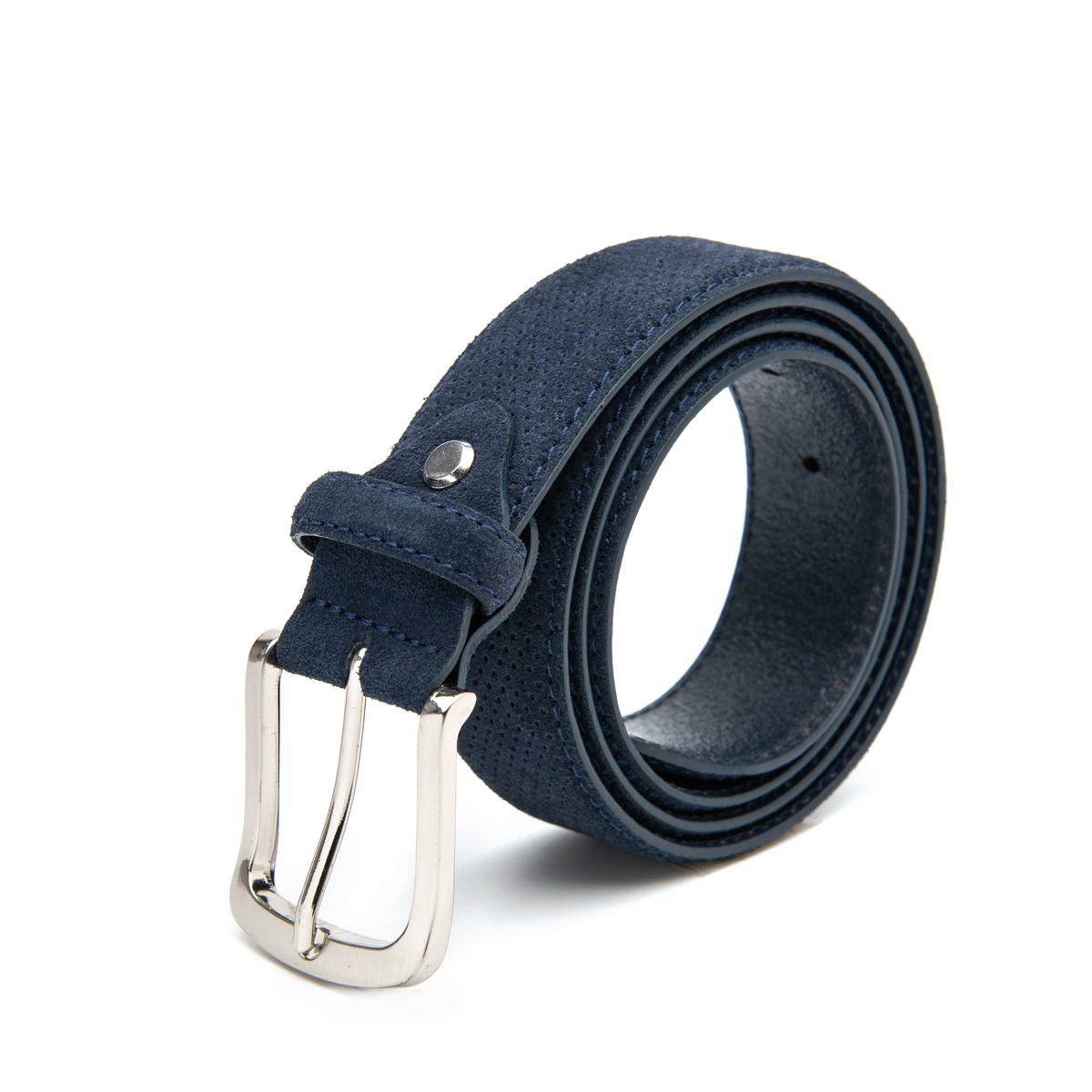 pin buckle suede leather belts for men