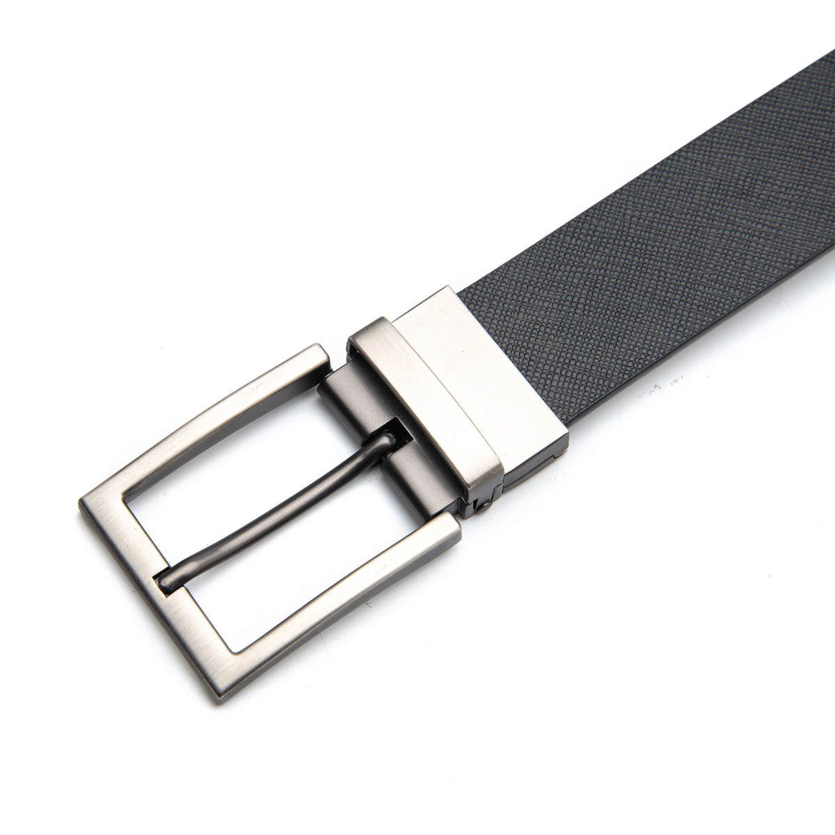 genuine leather belts with twist pin buckle