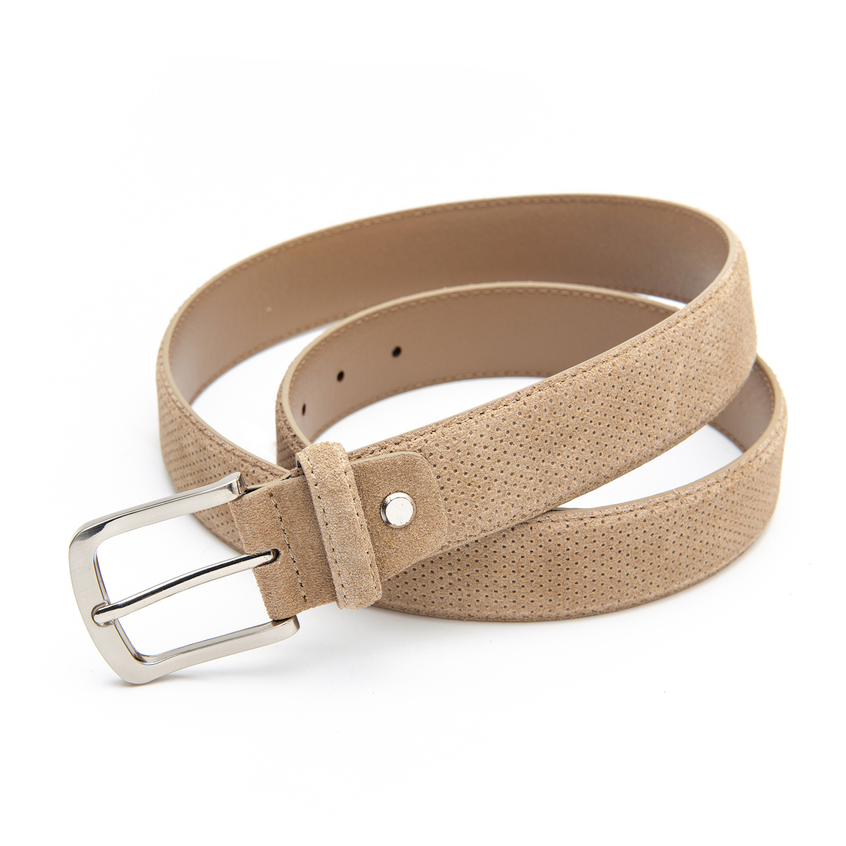 beige suede leather belts