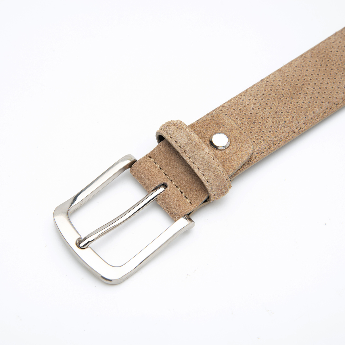 beige suede leather belts