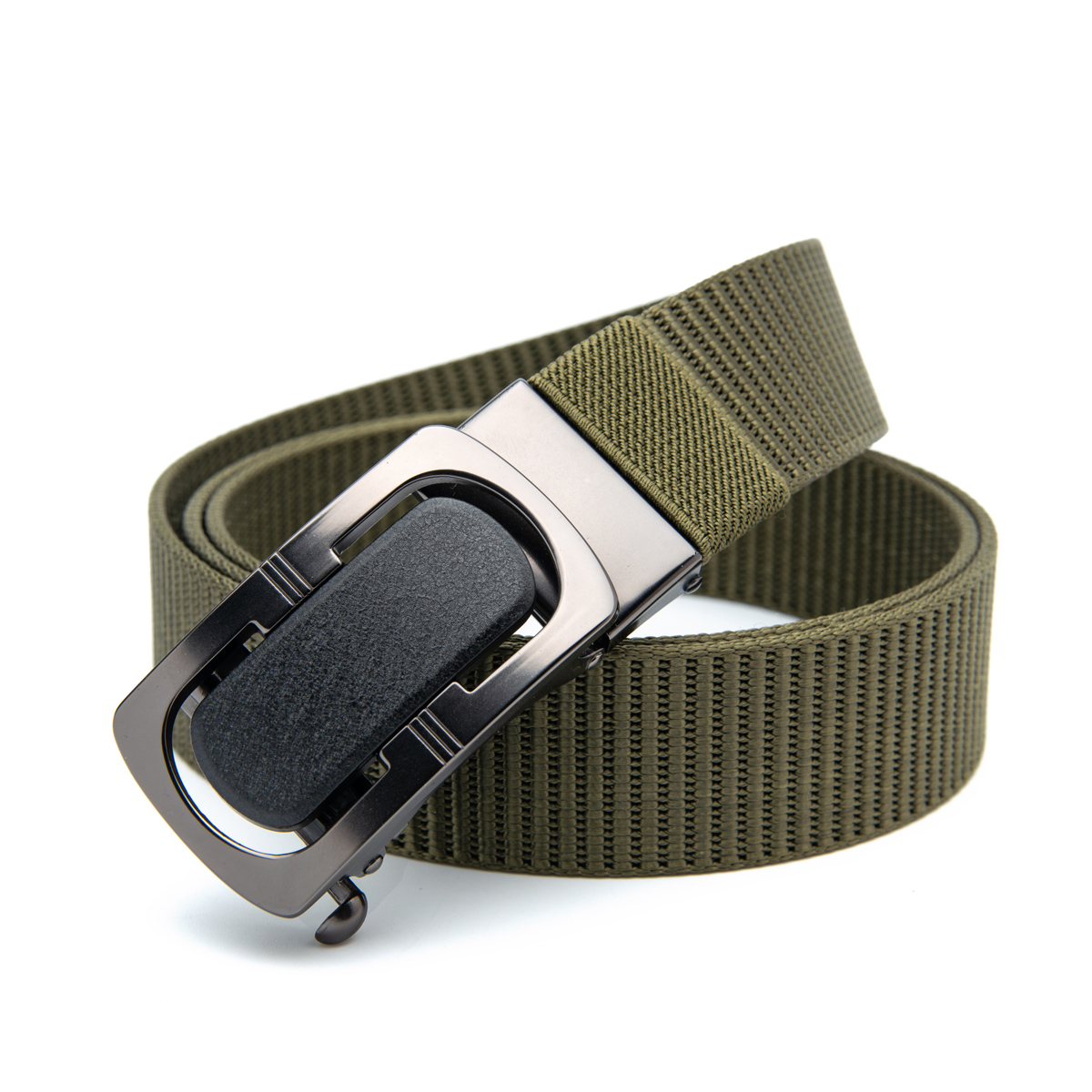 automatic buckle webbing belt