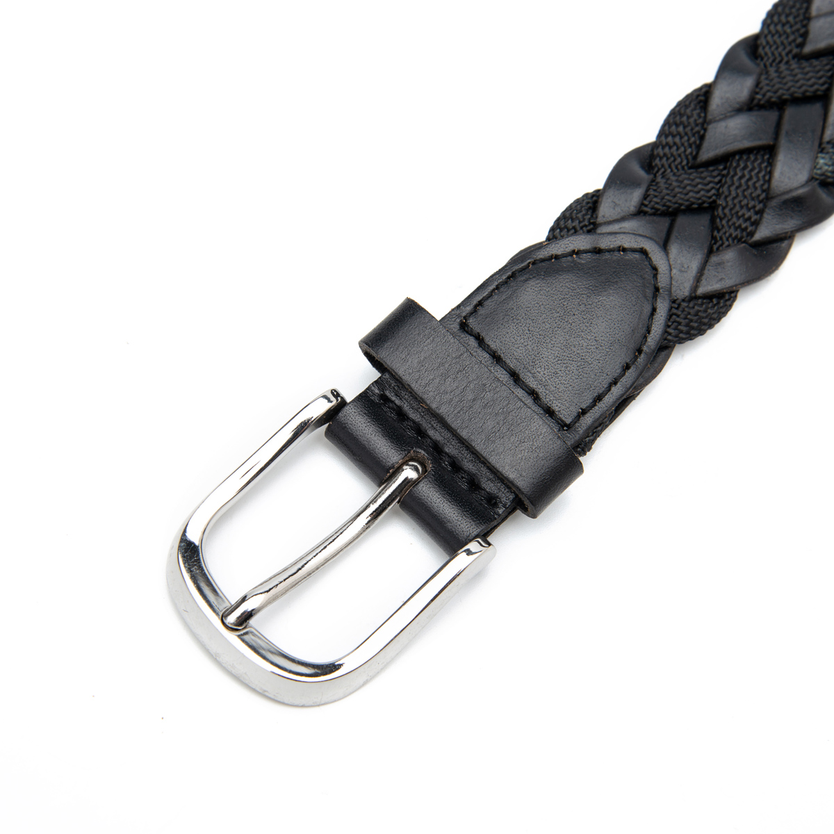 germany bonded leather plaited belts