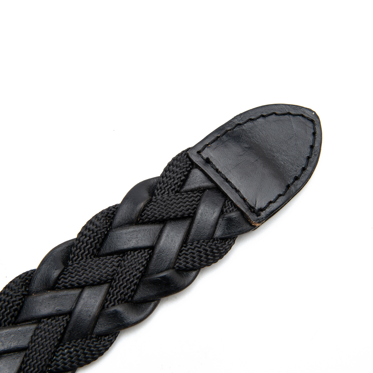 germany bonded leather plaited belts