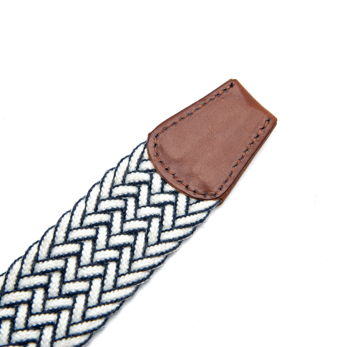 35mm wide cotton woven braided belts