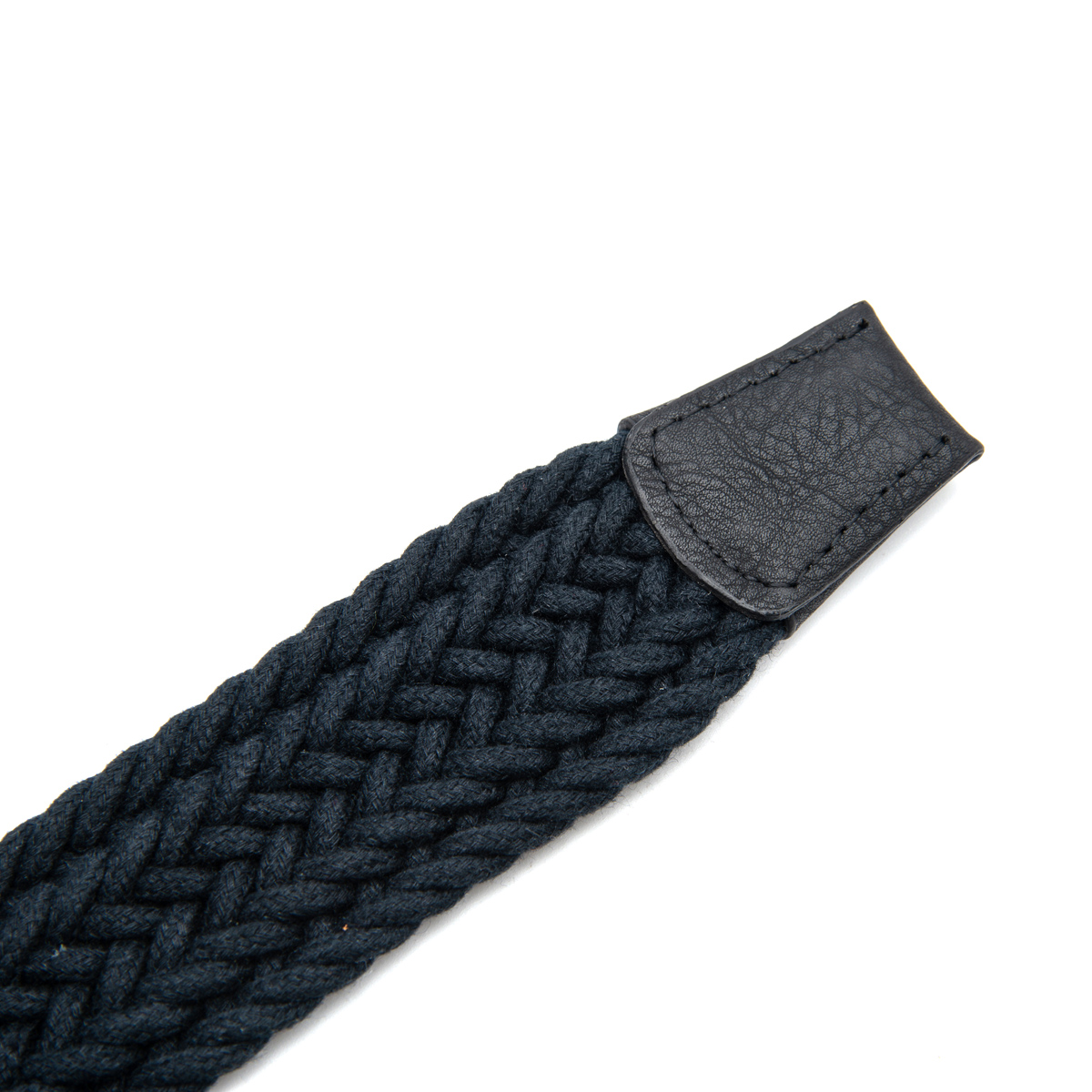 solid color woven braided belts