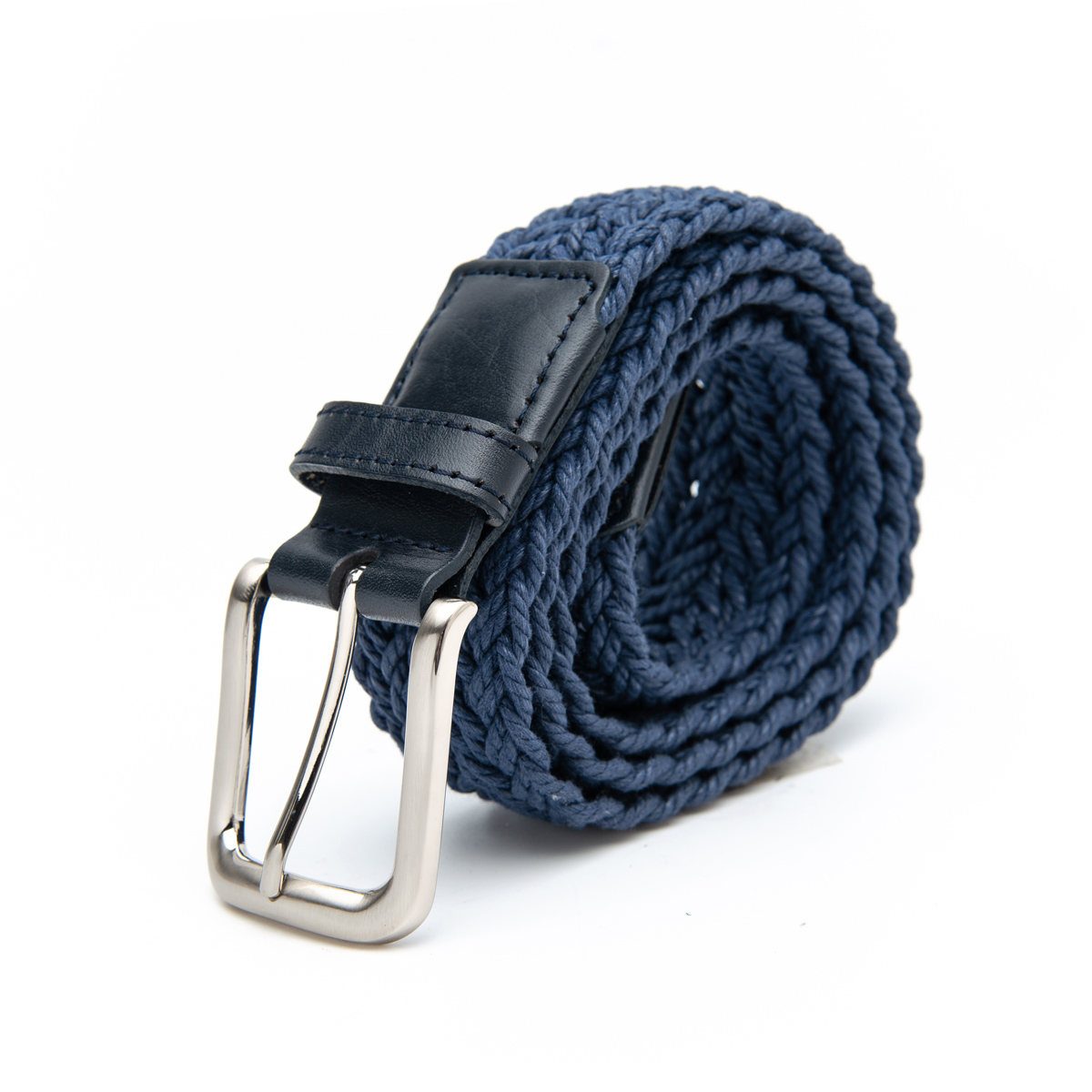 cotton braided woven belt