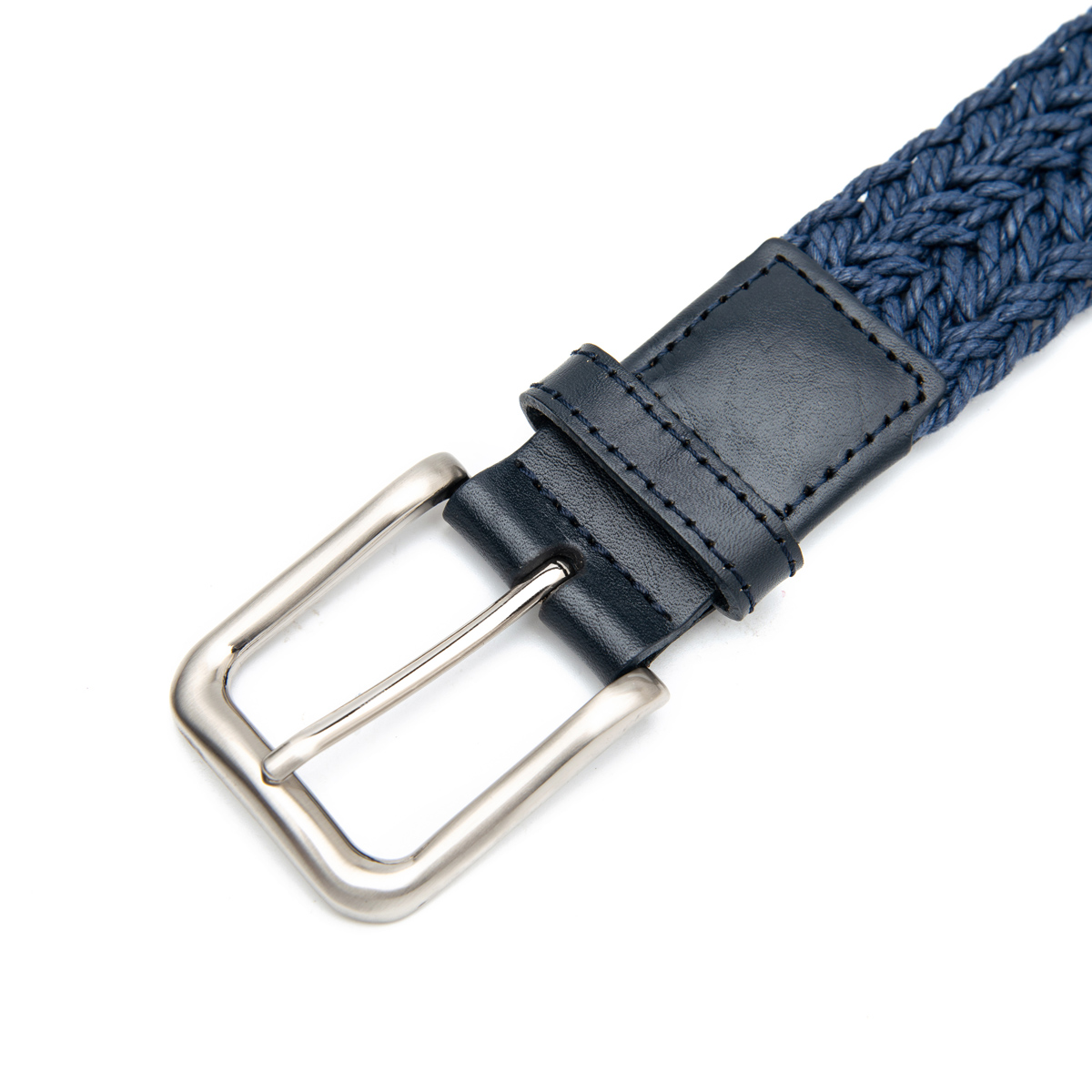 cotton braided woven belt