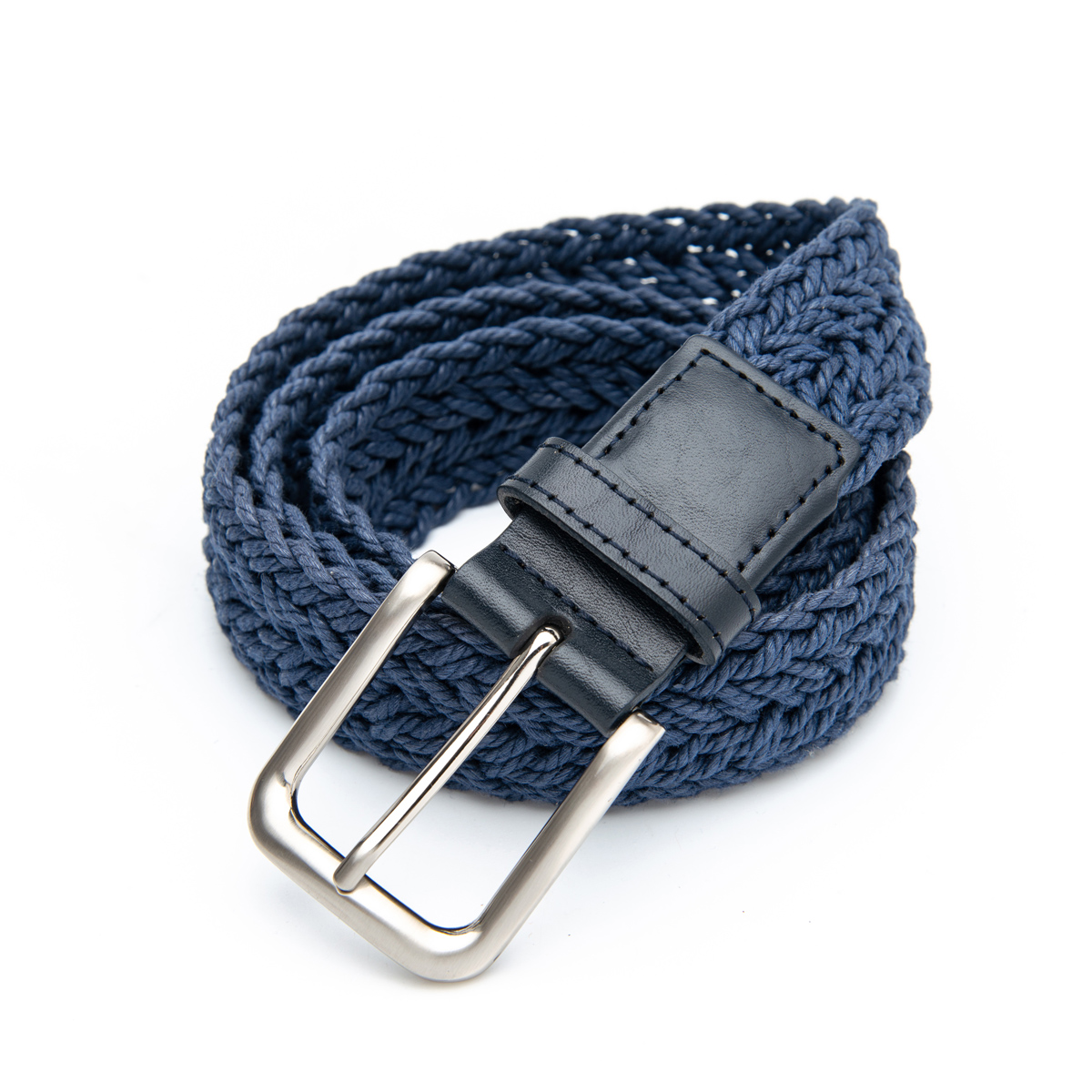 cotton braided woven belt