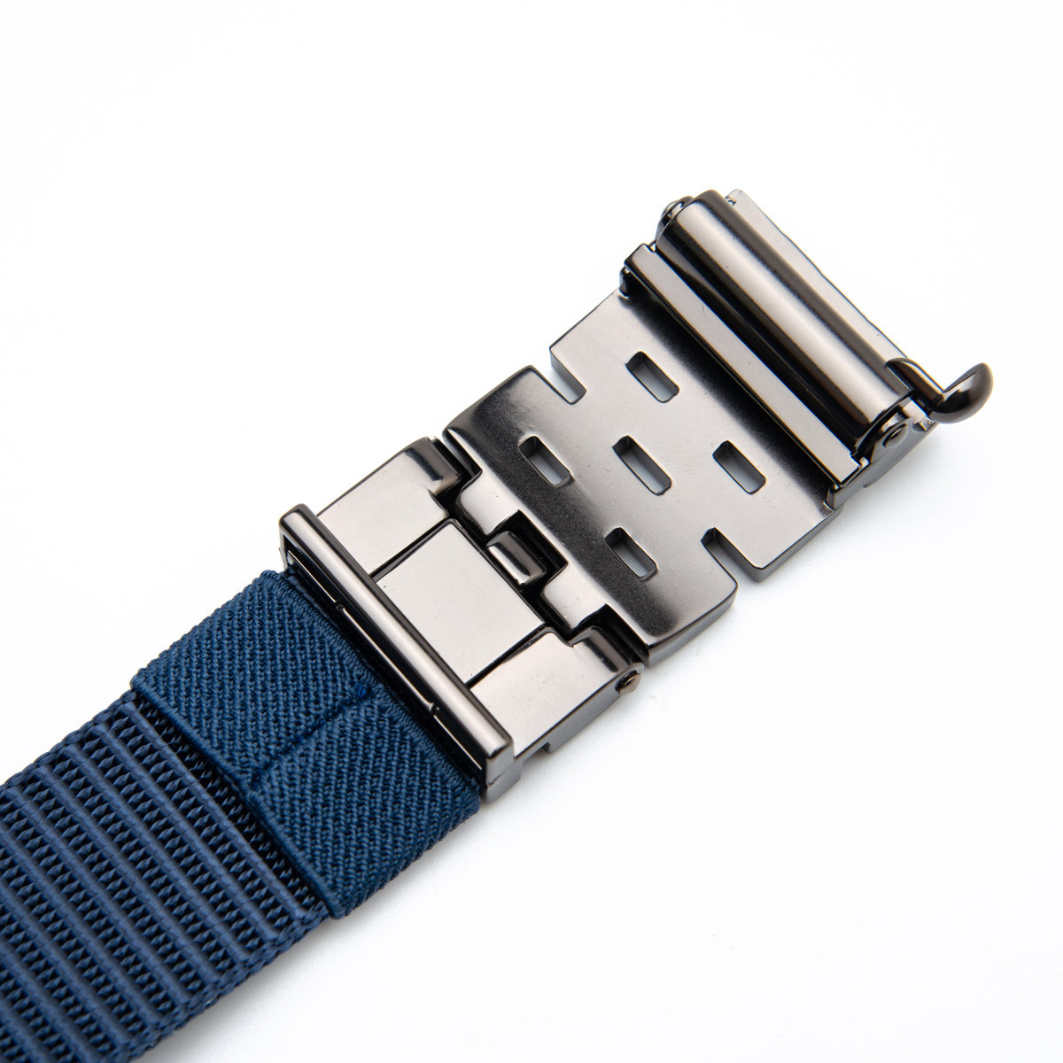 navy blue canvas webbing belt