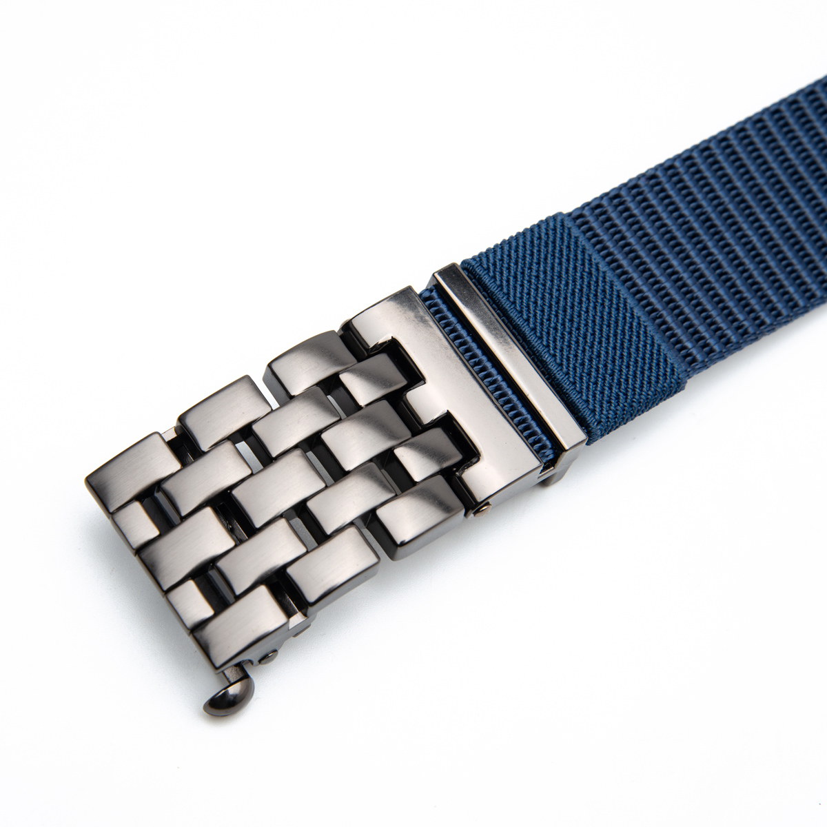 navy blue canvas webbing belt