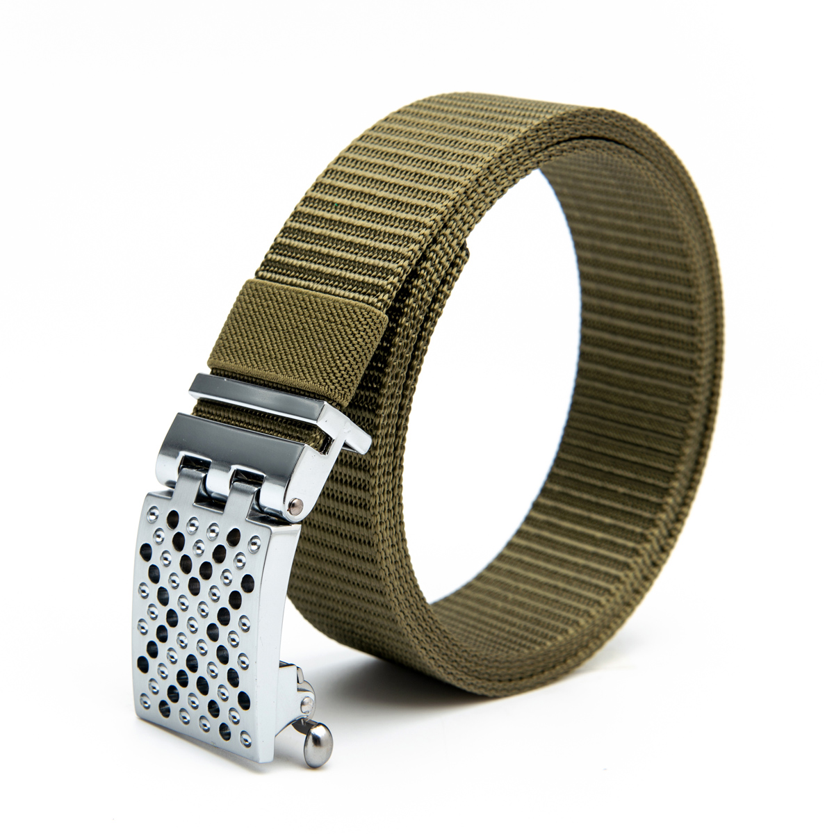 alloy buckle unisex wear uniform webbing belt