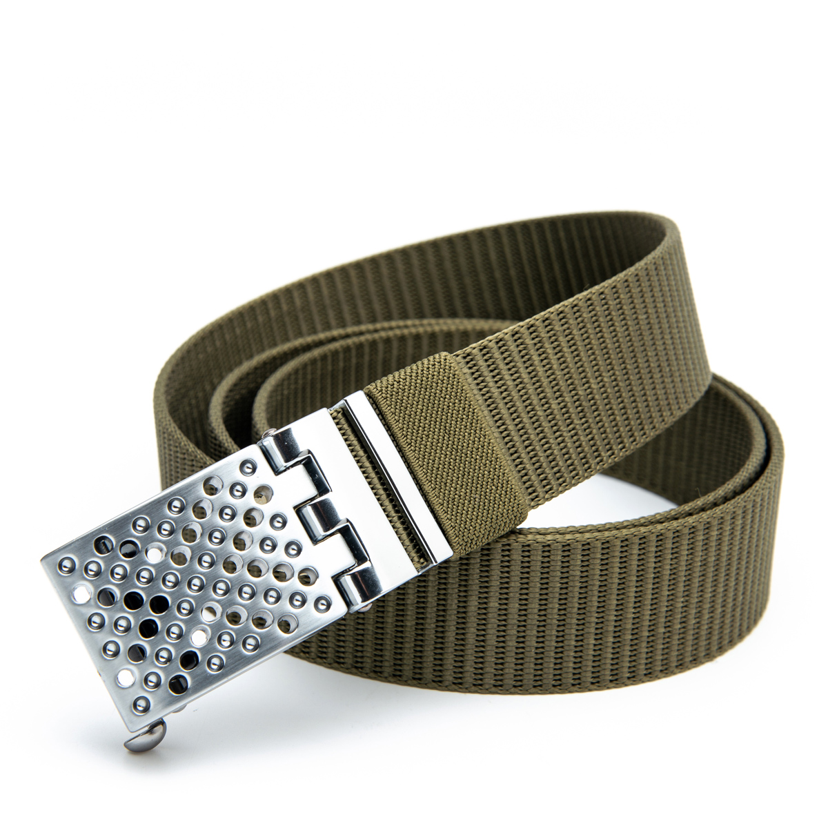 alloy buckle unisex wear uniform webbing belt