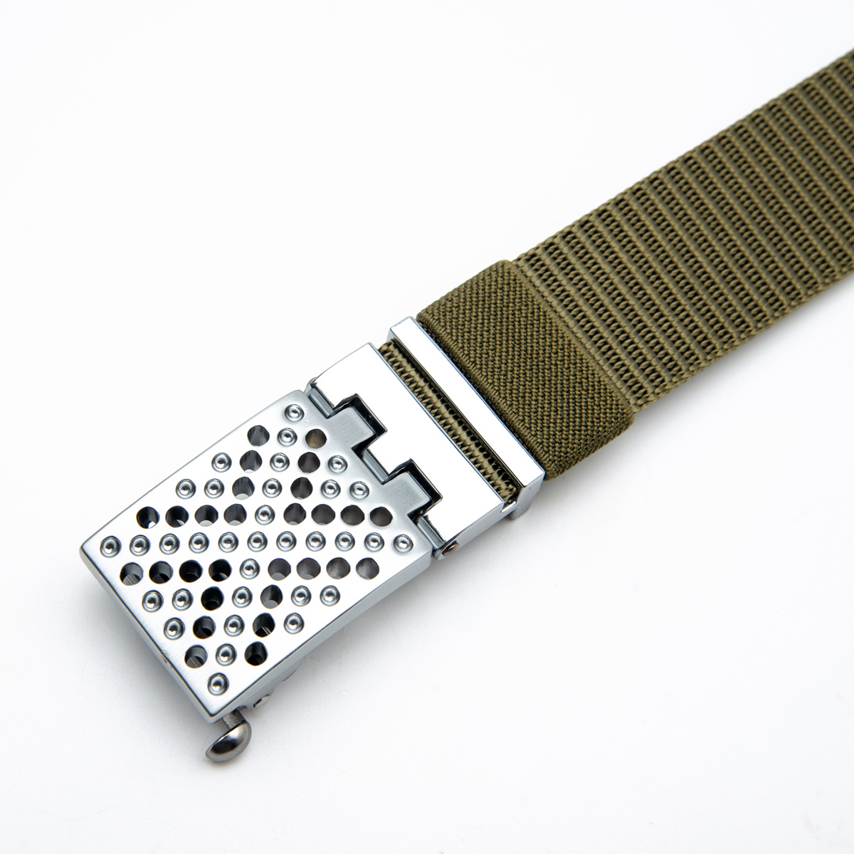 alloy buckle unisex wear uniform webbing belt