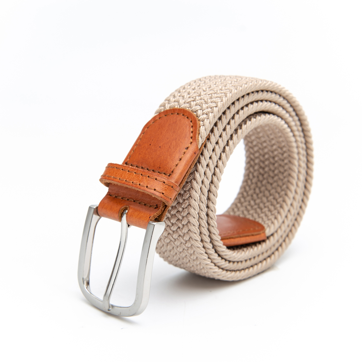 solid color women's elastic belts