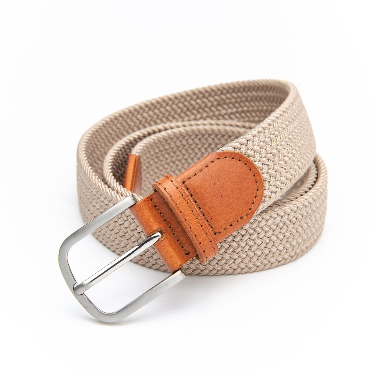 solid color women's elastic belts