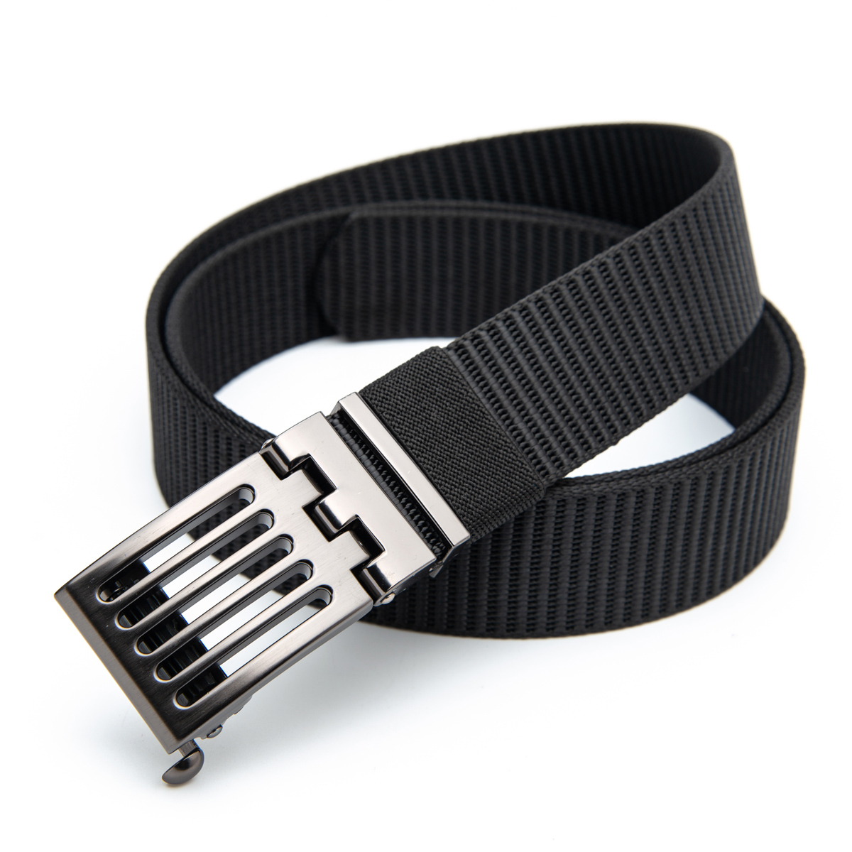 unisex use polyester webbing belts with buckle