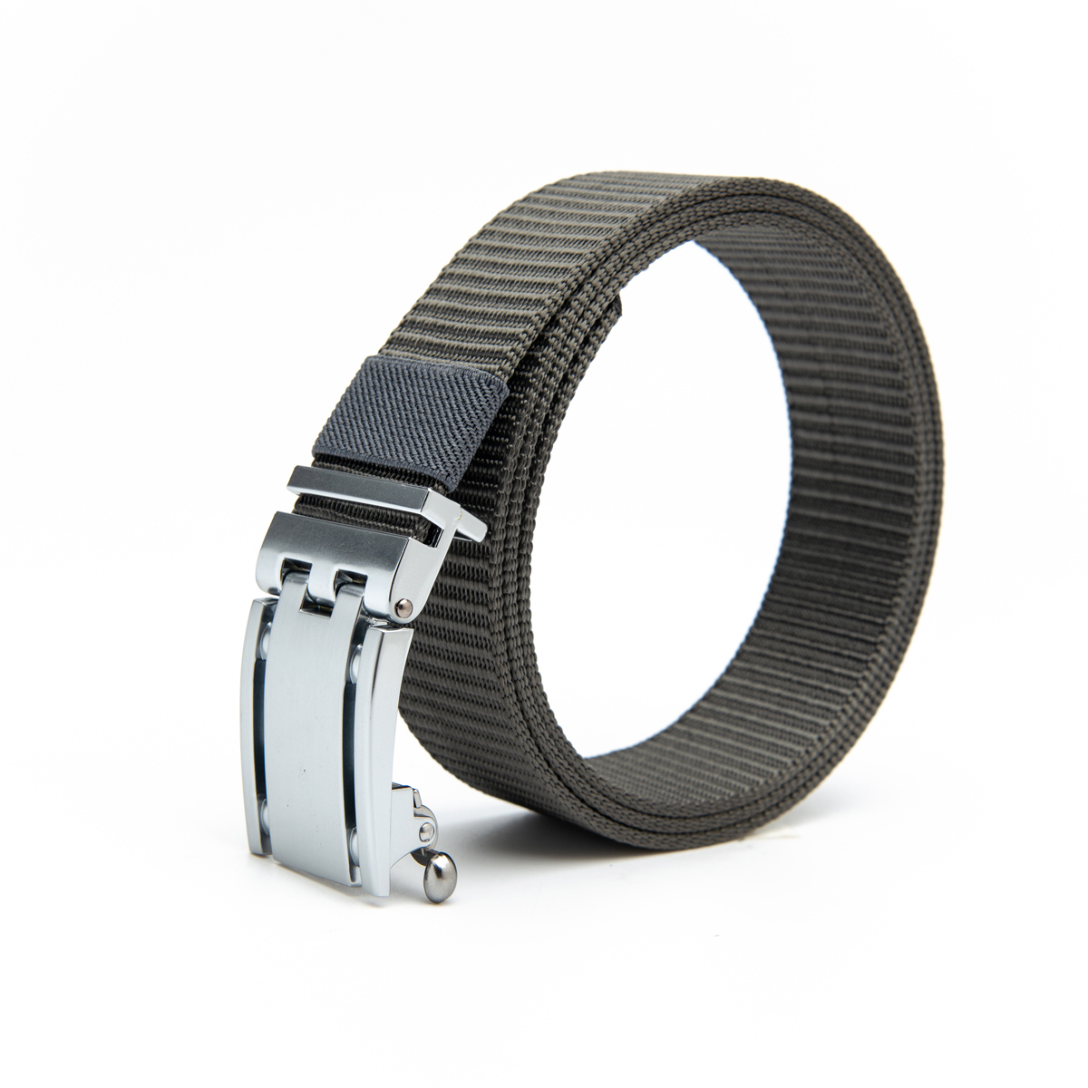 Grey outdoor webbing belt