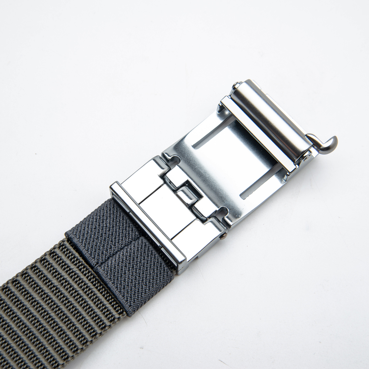 Grey outdoor webbing belt