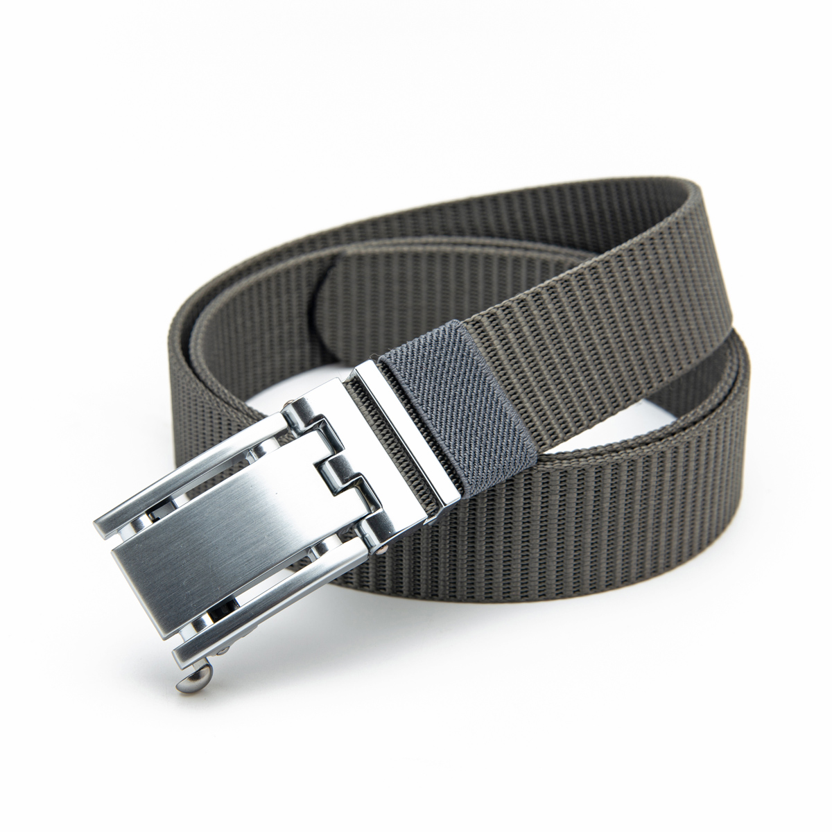 Grey outdoor webbing belt