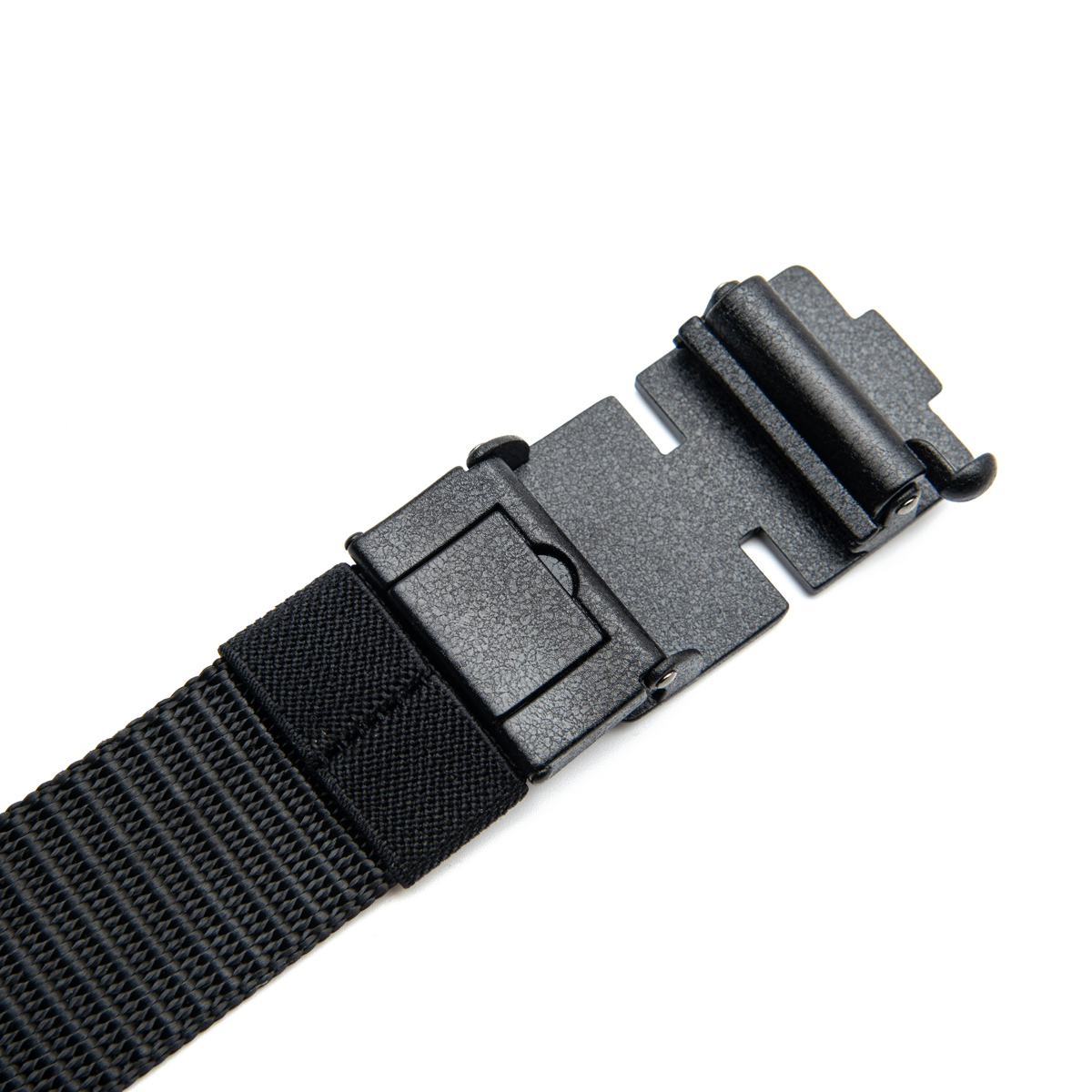 black military webbing belt