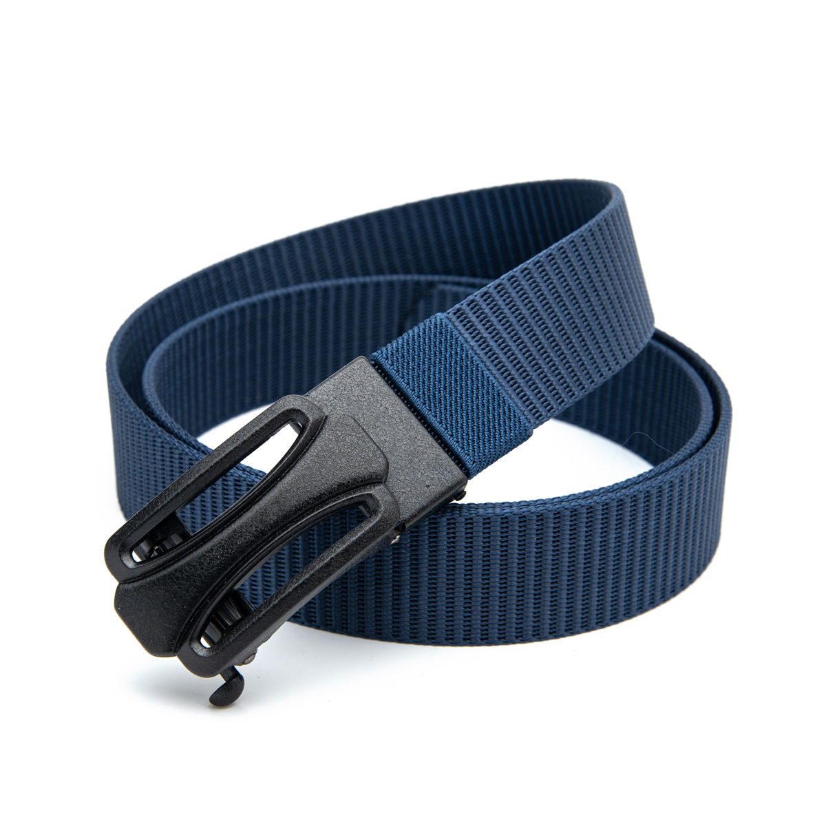 navy blue military belts with automatic buckle