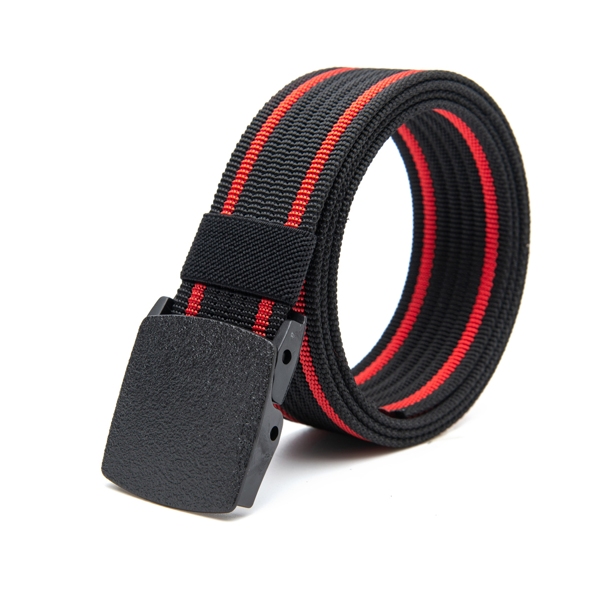 plastic buckle webbing belt