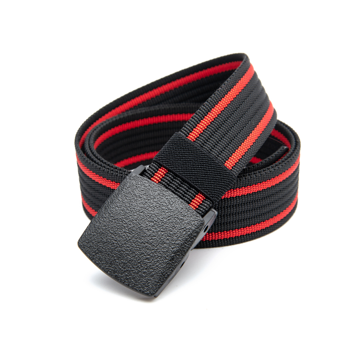 plastic buckle webbing belt