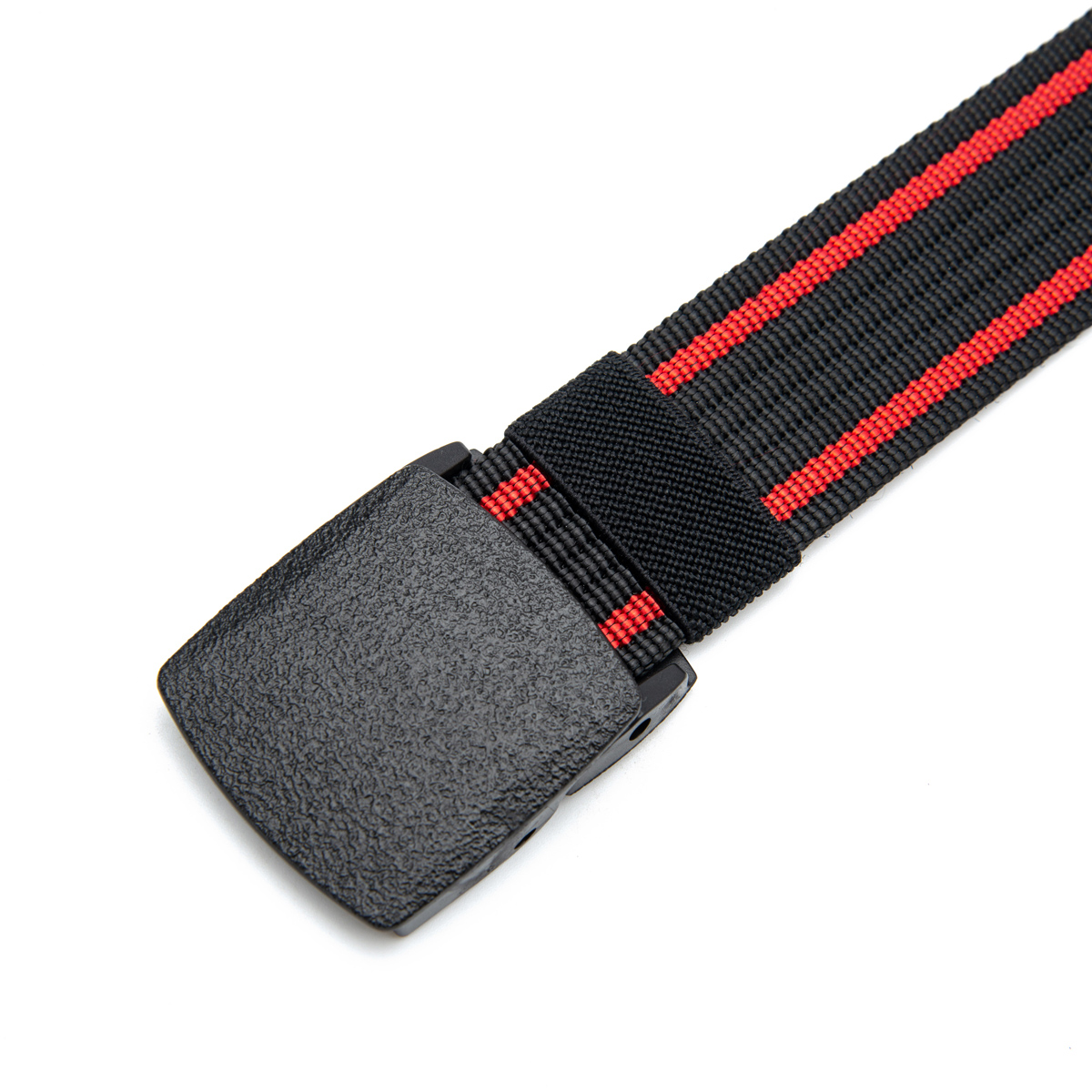 plastic buckle webbing belt