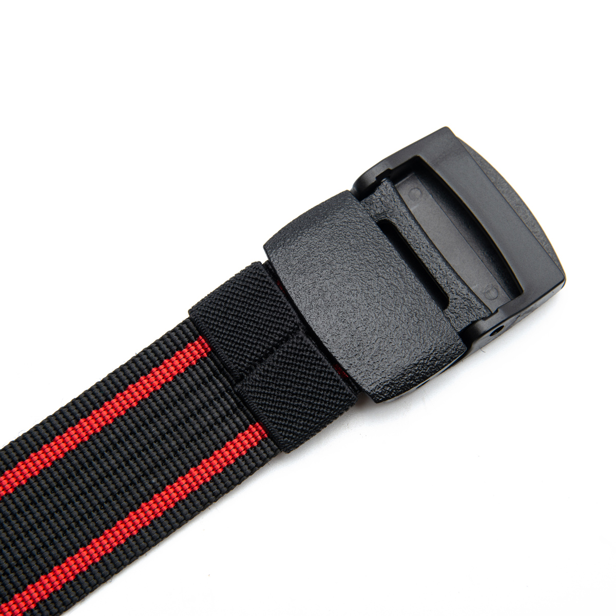 plastic buckle webbing belt