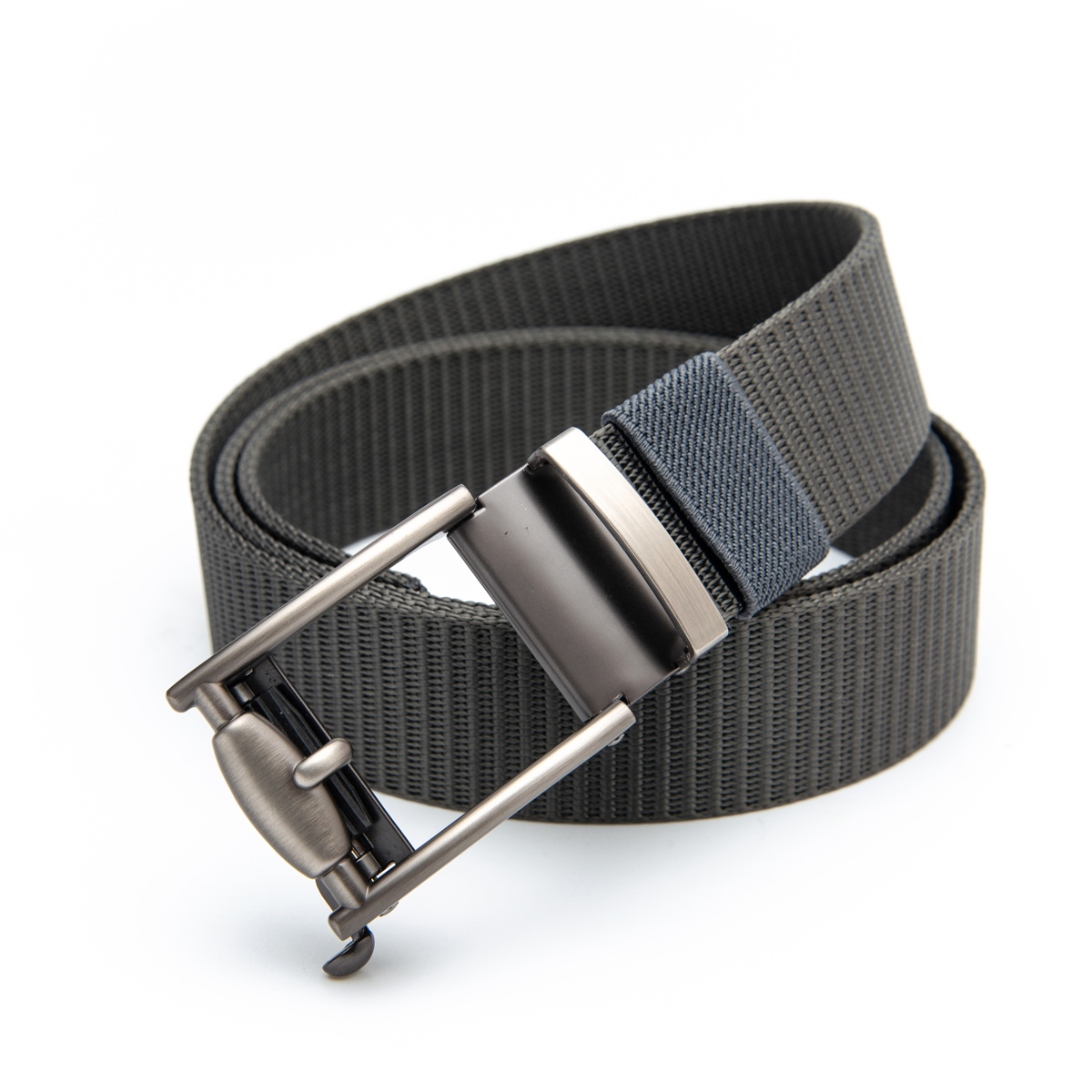 automatic buckle webbing belt men