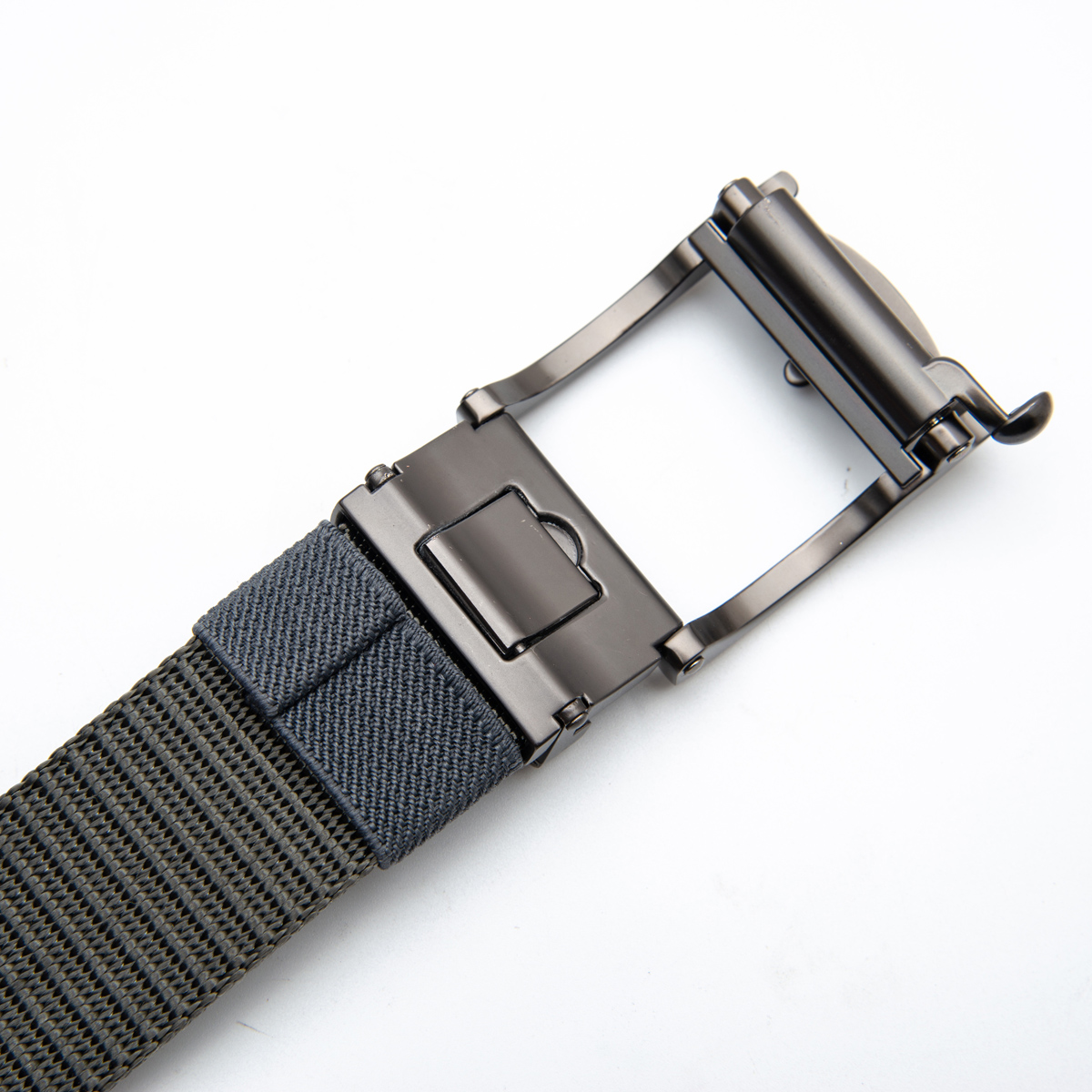 automatic buckle webbing belt men